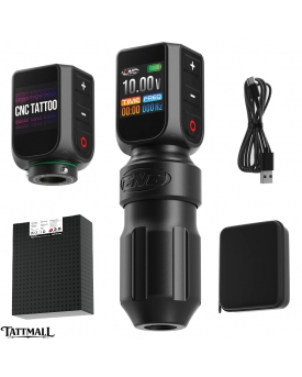 CNC E77 Wireless Tattoo Machine Dual Batteries